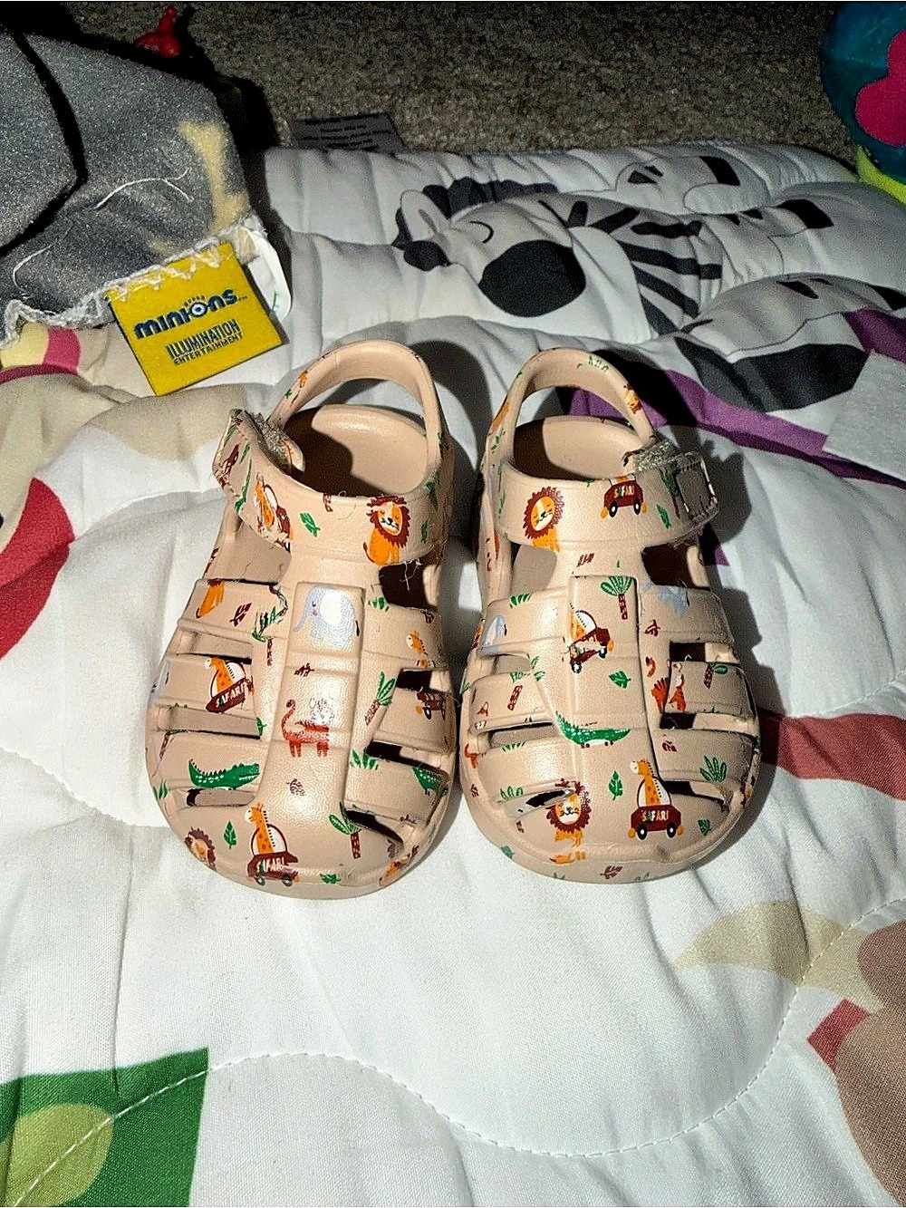Mini Melissa Kids Printed Sandals US 2